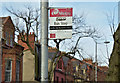 Bus stop, Duncairn Gardens, Belfast (February 2016)