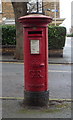 TA0387 : George V postbox on West Bank, Scarborough by JThomas