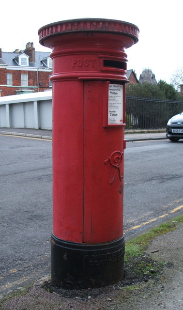 Victorian postbox on Westwood, Scarborough