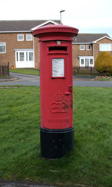 Rare Edward VIII postbox on St Michael's Lane, Scarborough