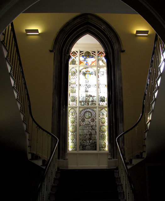 Ketteringham Hall - the main staircase