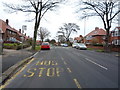 Bus stop on Northstead Manor Drive