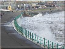 NZ4059 : Seafront at Seaburn by Oliver Dixon