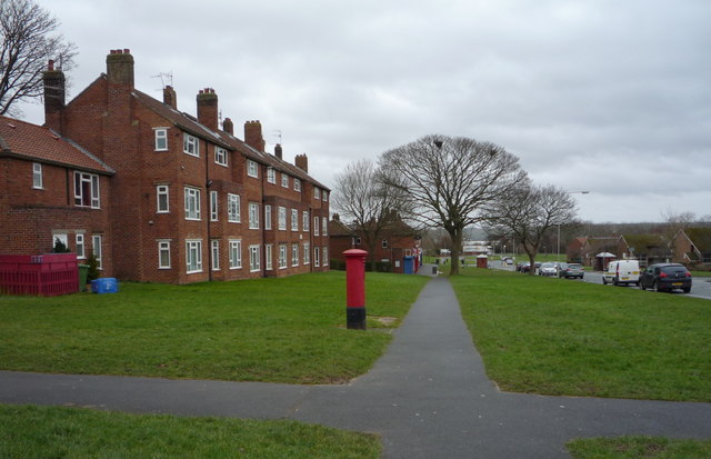 Path beside Manham Hill, Eastfield