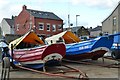 Cobles at Newbiggin