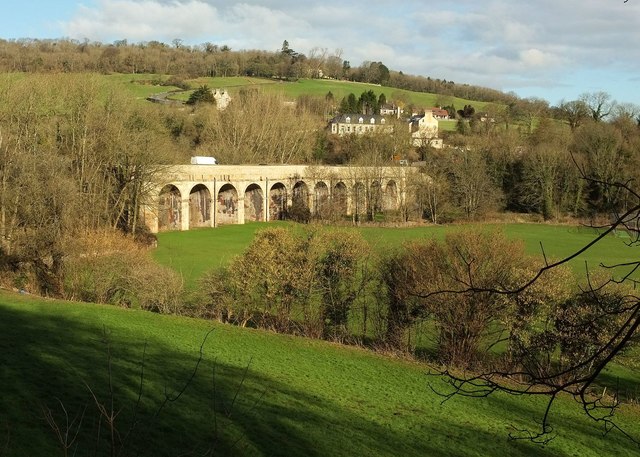 Limpley Stoke Viaduct © Derek Harper cc-by-sa/2.0 :: Geograph Britain ...