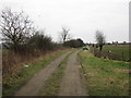 Track off Moor Lane North