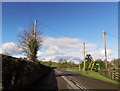 B4389 at entrance to Fraithwen