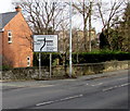 Direction sign, Bridge Street, Ruabon