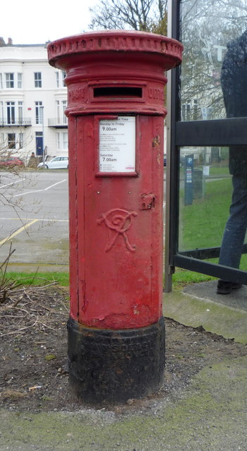Victorian postbox on South Street, Scarborough