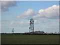 SK7483 : Telecoms mast on Howbeck Lane, Clarborough by John Slater