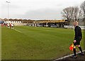 Running the line at Weston Super Mare FC