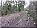 Old railway siding near Treforest