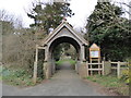 St Pancras, Arlington: lych gate