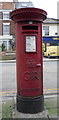 TA0388 : George V postbox on Falsgrave Road, Scarborough by JThomas