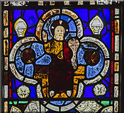 SE8904 : East window detail, Holy Trinity church, Messingham by J.Hannan-Briggs