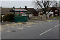 Monnow Way bus stop and shelter near Lambourne Crescent, Bettws, Newport