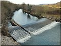 Weir on Tawe near Godre