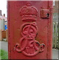 Cypher, Edward VII postbox on Prospect Mount Road, Scarborough