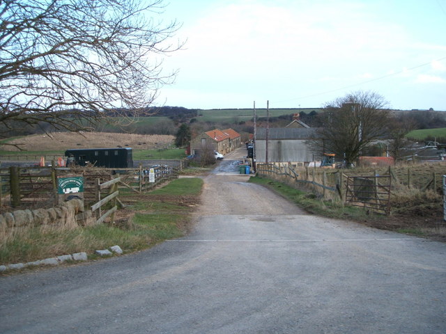 Track to Meeting House Farm