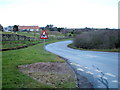 Twisty road near Rudda Farm