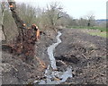 Stream channel work North East of Woodcock Hall, Newburgh