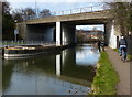 A52 road bridge crossing the Erewash Canal