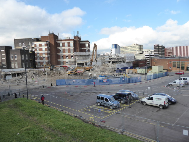 Demolition of the Islington Street... © Vieve Forward :: Geograph ...