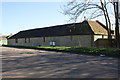 Barn conversion beside A40 layby