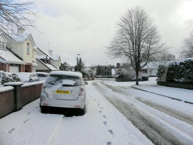 Snow scene, Knockgreenan Drive © Kenneth Allen cc-by-sa/2.0 :: Geograph ...