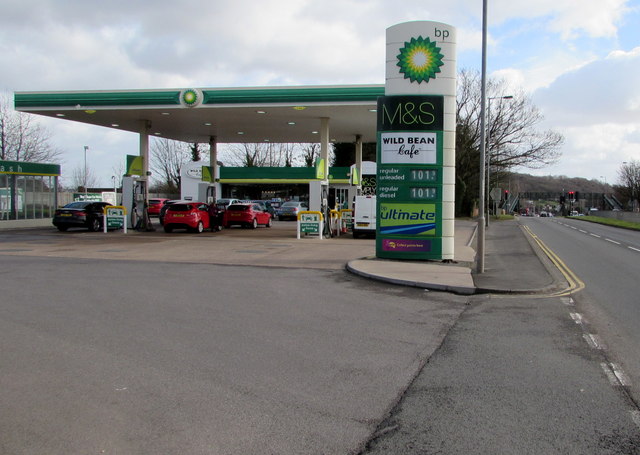 March 2nd 2016 fuel prices at the Malpas... © Jaggery :: Geograph ...