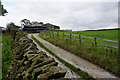 Farm track below White Knowl Farm