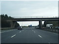 M42 nearing Lilley Green Road overbridge