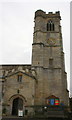 The tower and porch of St Leonard