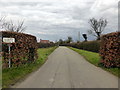 Entrance to New and Manor End Farms, Radwell Road