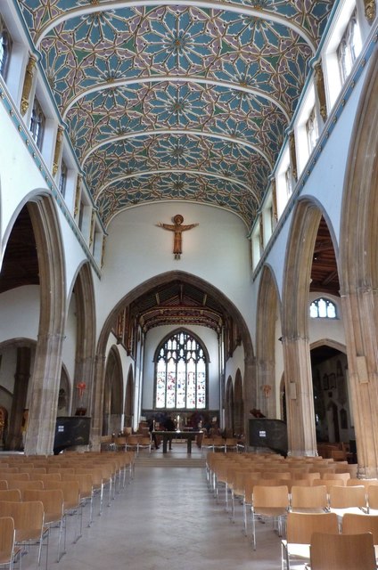 The Nave of Chelmsford Cathedral, Essex