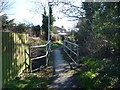 Footbridge over the Gypsey Race, Rudston 