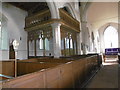 TM2866 : Parclose screen in the north aisle of St Mary's Church, Dennington by Marathon