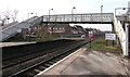 Ruabon railway station footbridge