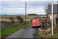 NT8541 : Post van at Lennel by Jim Barton