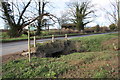 Bridge at junction of road and bridleway to Eynsham Mill