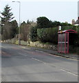 Bridge Street bus stop and shelter, Ruabon