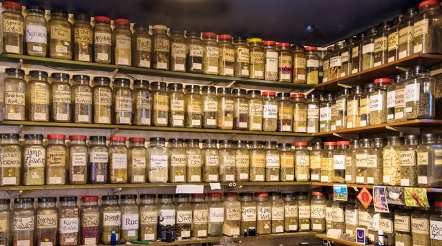Glastonbury: Fascinating array of herbal remedies