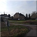 Houses in an isolated spot