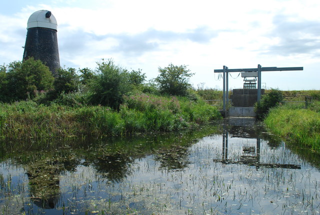 Cadge's Mill and sluice