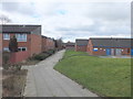 Path between Lulworth and Ashurst Health Centre, Skelmersdale