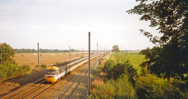 Site of Sessay station, ECML 1993