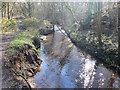 River Tawd between Summer Street and Houghtons Road, Skelmersdale