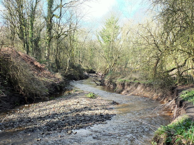 River Tawd near Houghtons Road,... © Gary Rogers cc-by-sa/2.0 ...