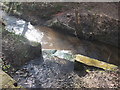 Stream joining the River Tawd near Houghtons Road, Skelmersdale